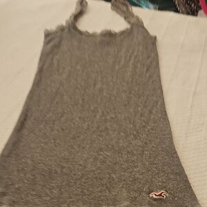 Hollister Gray  Sleeveless Tank Top